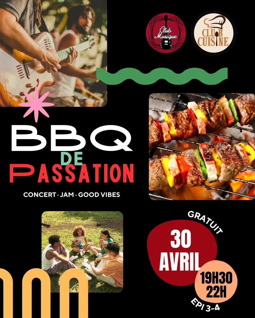Barbecue BBQ de passation