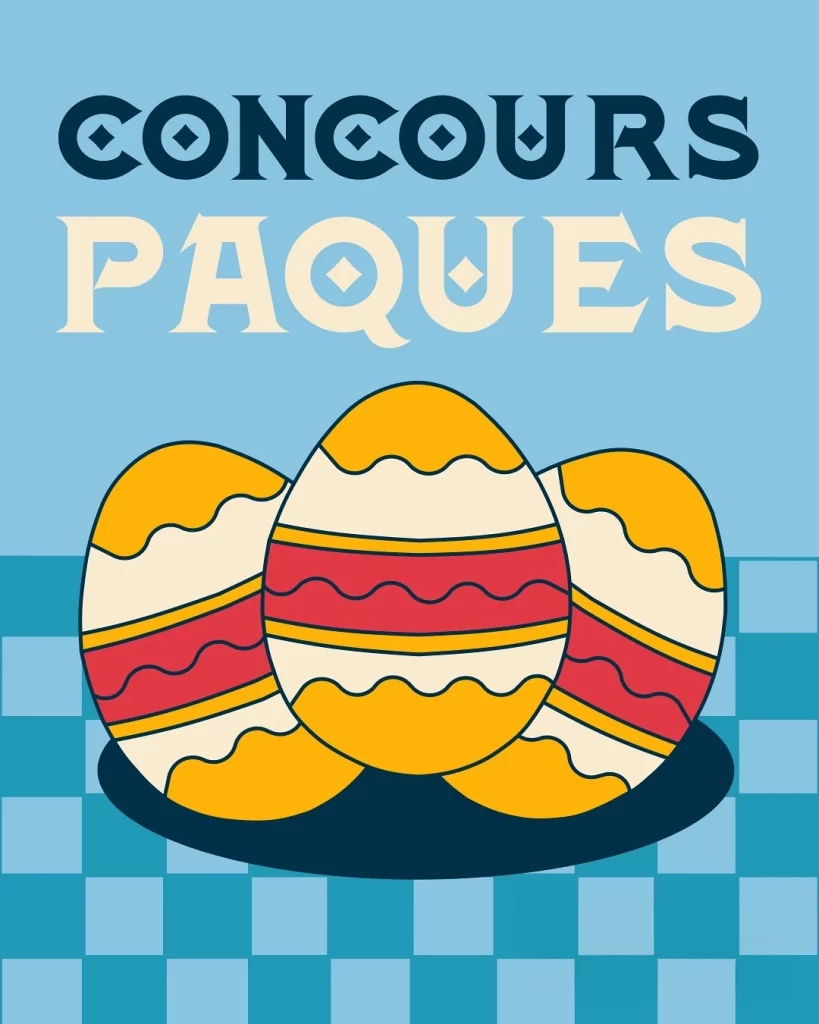 CONCOURS de Pâques !