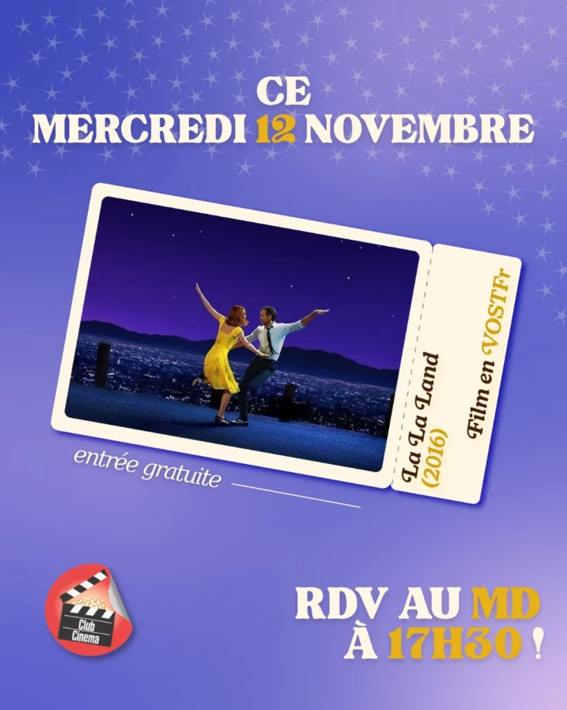 Projection du film LaLaland.