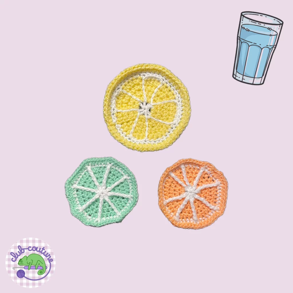Dessous de Verre Citron